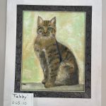 Original Cat Painting – “Tabby”
