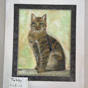 Original Cat Painting - "Tabby"